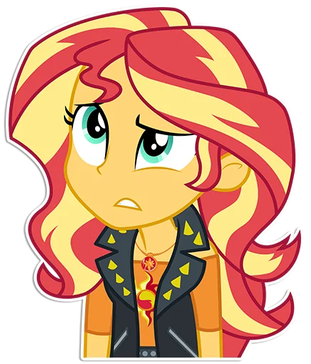 Sticker from the "Sunset Shimmer [EG]" sticker pack