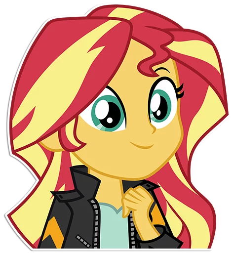 Sticker from the "Sunset Shimmer [EG]" sticker pack