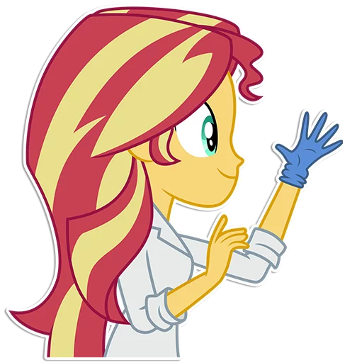 Sticker from the "Sunset Shimmer [EG]" sticker pack