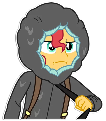 Sticker from the "Sunset Shimmer [EG]" sticker pack