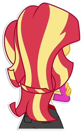 Sticker from the "Sunset Shimmer [EG]" sticker pack