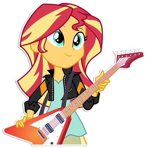 Sticker from the "Sunset Shimmer [EG]" sticker pack