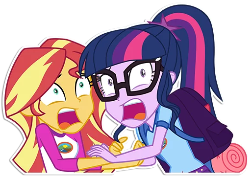 Sticker from the "Sunset Shimmer [EG]" sticker pack