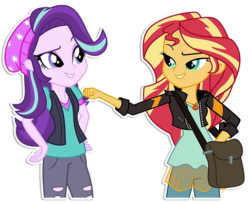 Sticker from the "Sunset Shimmer [EG]" sticker pack