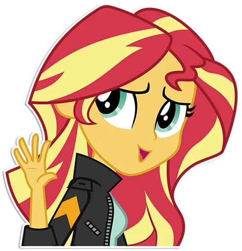 Sticker from the "Sunset Shimmer [EG]" sticker pack