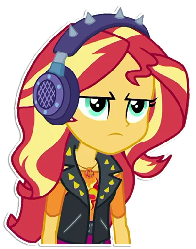 Sticker from the "Sunset Shimmer [EG]" sticker pack