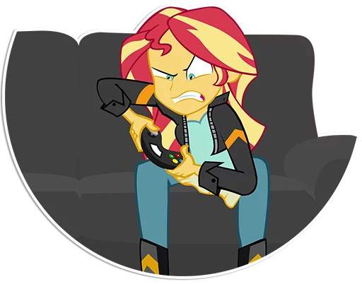 Sticker from the "Sunset Shimmer [EG]" sticker pack