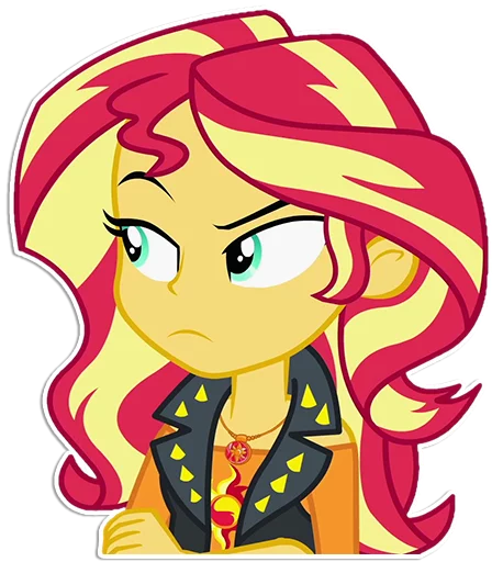 Sticker from the "Sunset Shimmer [EG]" sticker pack