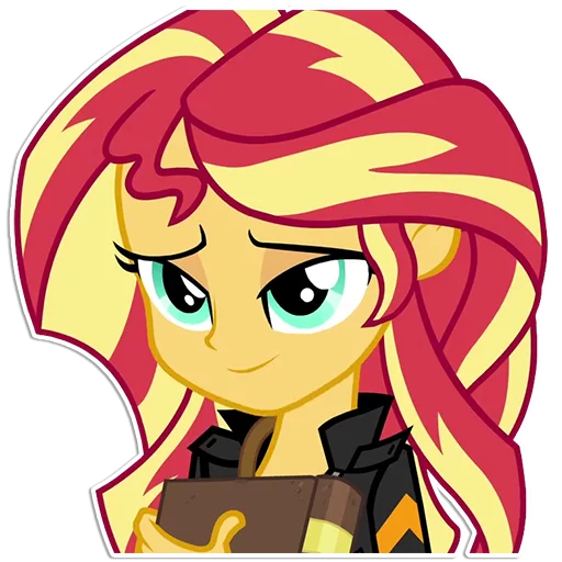 Sticker from the "Sunset Shimmer [EG]" sticker pack