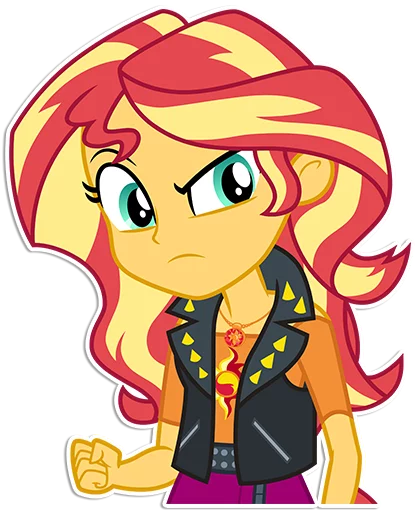 Sticker from the "Sunset Shimmer [EG]" sticker pack