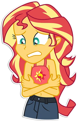 Sticker from the "Sunset Shimmer [EG]" sticker pack