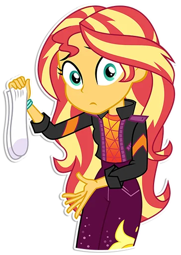 Sticker from the "Sunset Shimmer [EG]" sticker pack