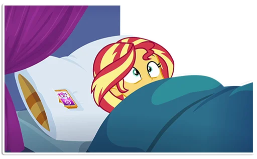 Sticker from the "Sunset Shimmer [EG]" sticker pack