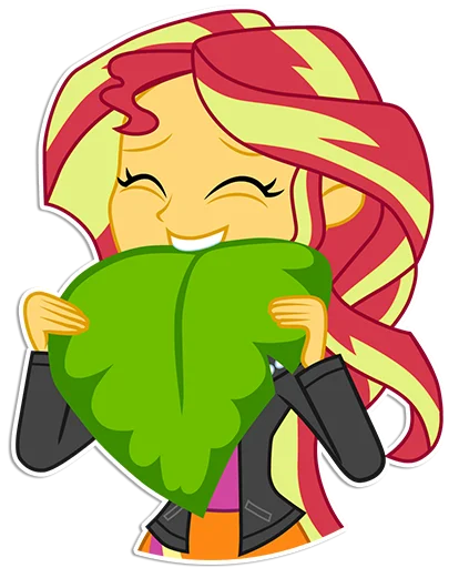 Sticker from the "Sunset Shimmer [EG]" sticker pack