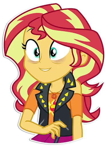 Sticker from the "Sunset Shimmer [EG]" sticker pack