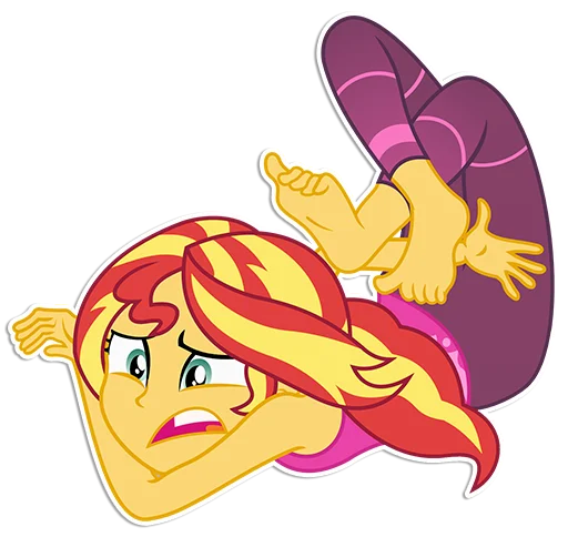 Sticker from the "Sunset Shimmer [EG]" sticker pack