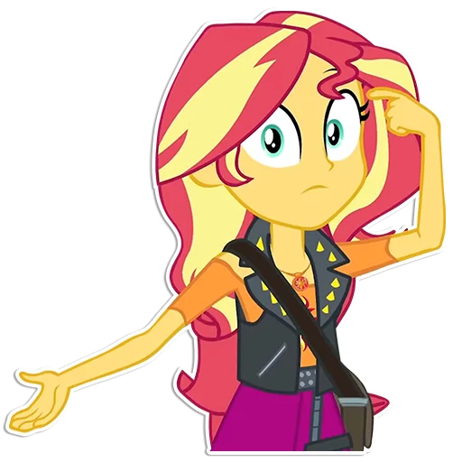 Sticker from the "Sunset Shimmer [EG]" sticker pack