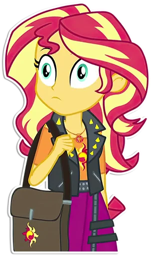 Sticker from the "Sunset Shimmer [EG]" sticker pack