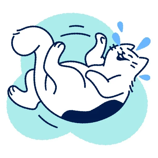 Sticker from the "Кот Макс" sticker pack