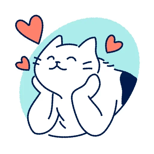 Sticker from the "Кот Макс" sticker pack