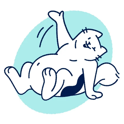 Sticker from the "Кот Макс" sticker pack