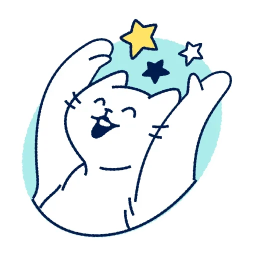 Sticker from the "Кот Макс" sticker pack