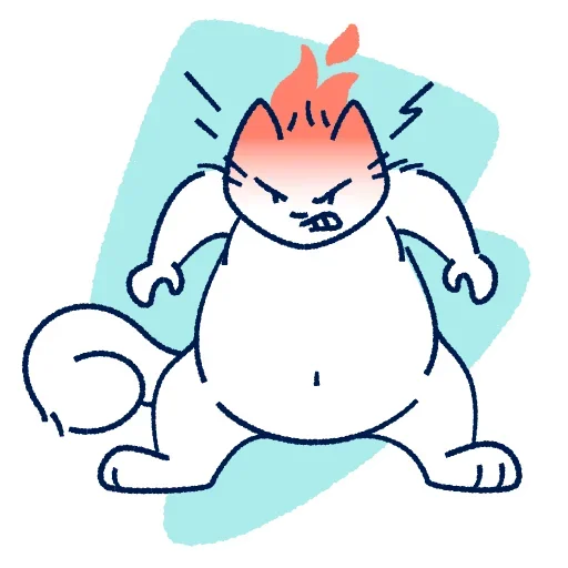 Sticker from the "Кот Макс" sticker pack