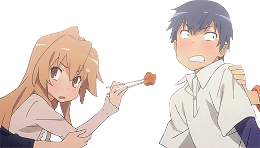 Sticker from the "ToraDora-2" sticker pack