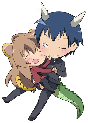 Sticker from the "ToraDora-2" sticker pack