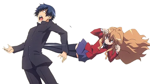 Sticker from the "ToraDora-2" sticker pack