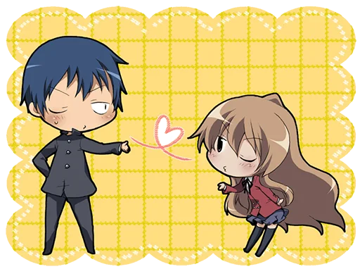 Sticker from the "ToraDora-2" sticker pack