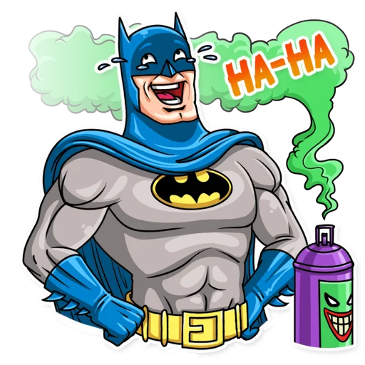 Sticker from the "Silver Age Batman" sticker pack