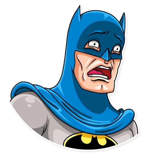 Sticker from the "Silver Age Batman" sticker pack