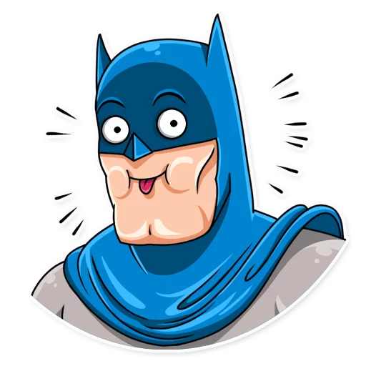 Sticker from the "Silver Age Batman" sticker pack