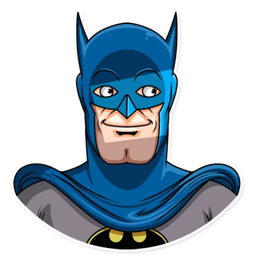 Sticker from the "Silver Age Batman" sticker pack