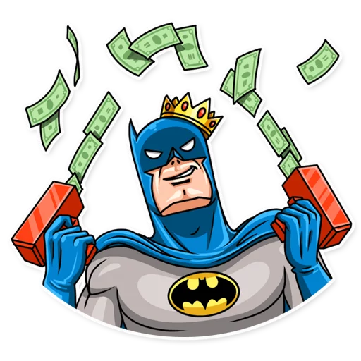 Sticker from the "Silver Age Batman" sticker pack