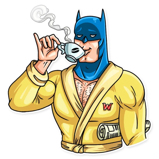 Sticker from the "Silver Age Batman" sticker pack