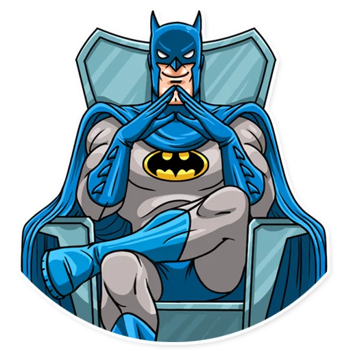 Sticker from the "Silver Age Batman" sticker pack