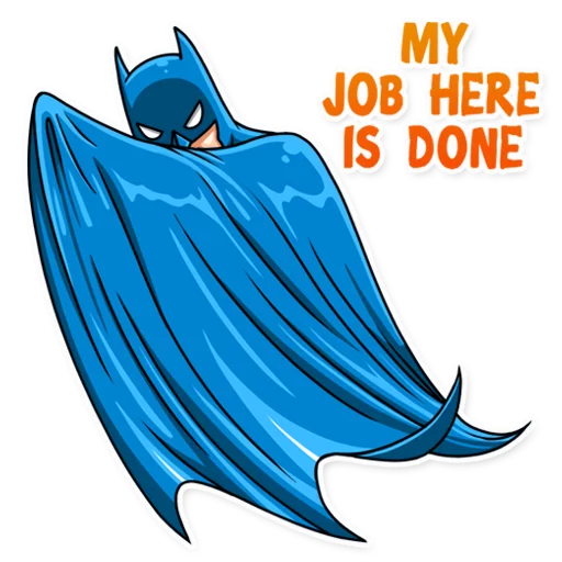 Sticker from the "Silver Age Batman" sticker pack