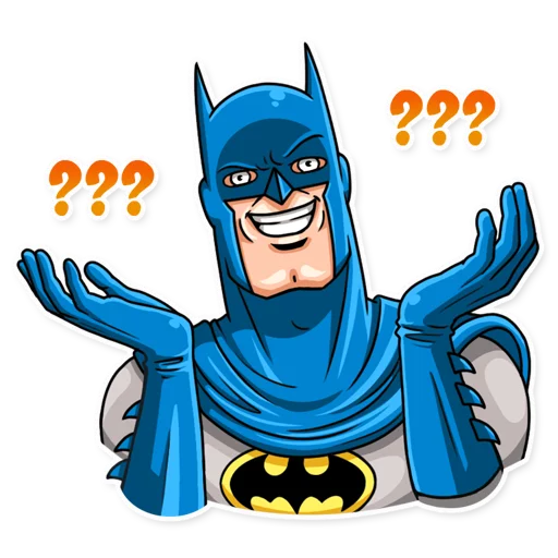 Sticker from the "Silver Age Batman" sticker pack