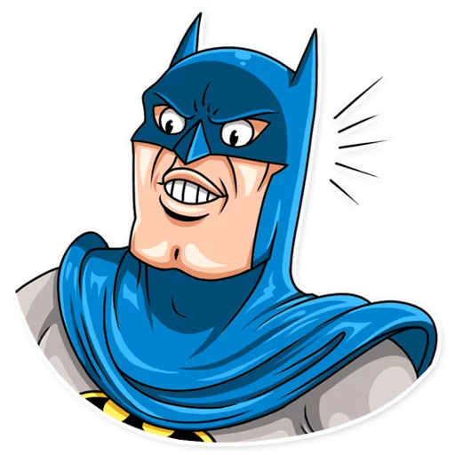 Sticker from the "Silver Age Batman" sticker pack