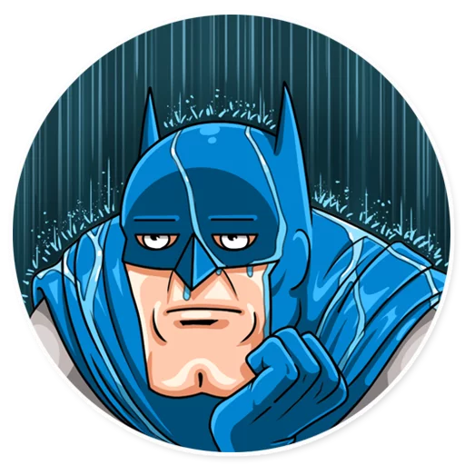 Sticker from the "Silver Age Batman" sticker pack