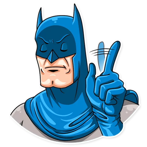 Sticker from the "Silver Age Batman" sticker pack