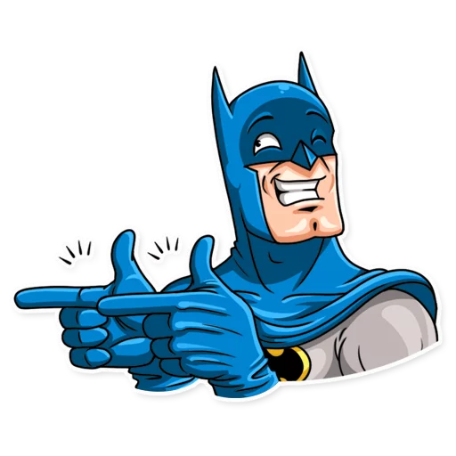 Sticker from the "Silver Age Batman" sticker pack