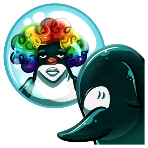 Sticker from the "aqulasoft" sticker pack