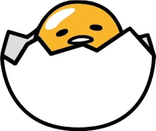 Sticker Gudetama for Svikipiki