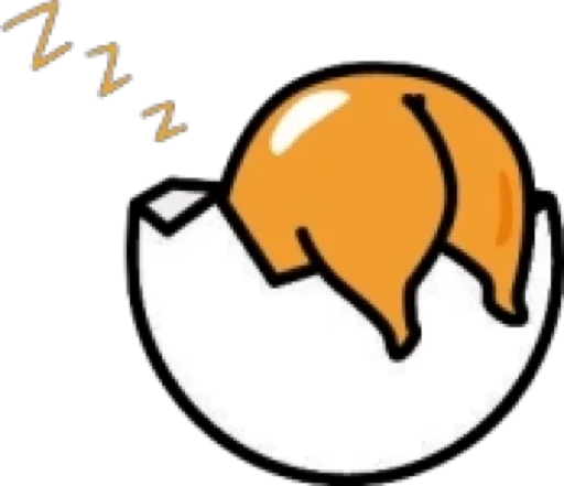 Sticker from the "Gudetama for Svikipiki" sticker pack