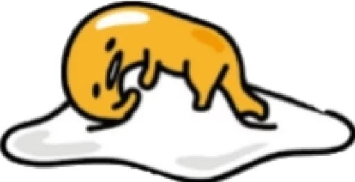 Sticker from the "Gudetama for Svikipiki" sticker pack