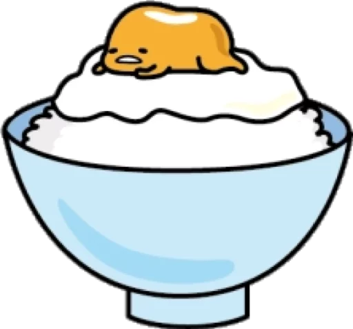 Стикер из набора "Gudetama for Svikipiki"