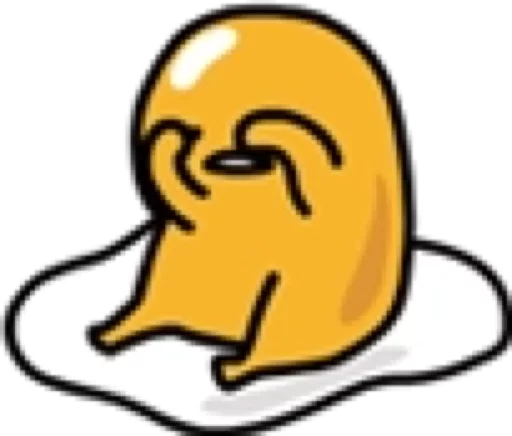 Sticker from the "Gudetama for Svikipiki" sticker pack